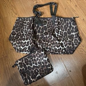 Coach packable weekender bag